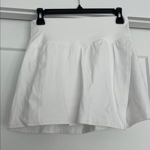 Lululemon Athletica White Skirt with slit